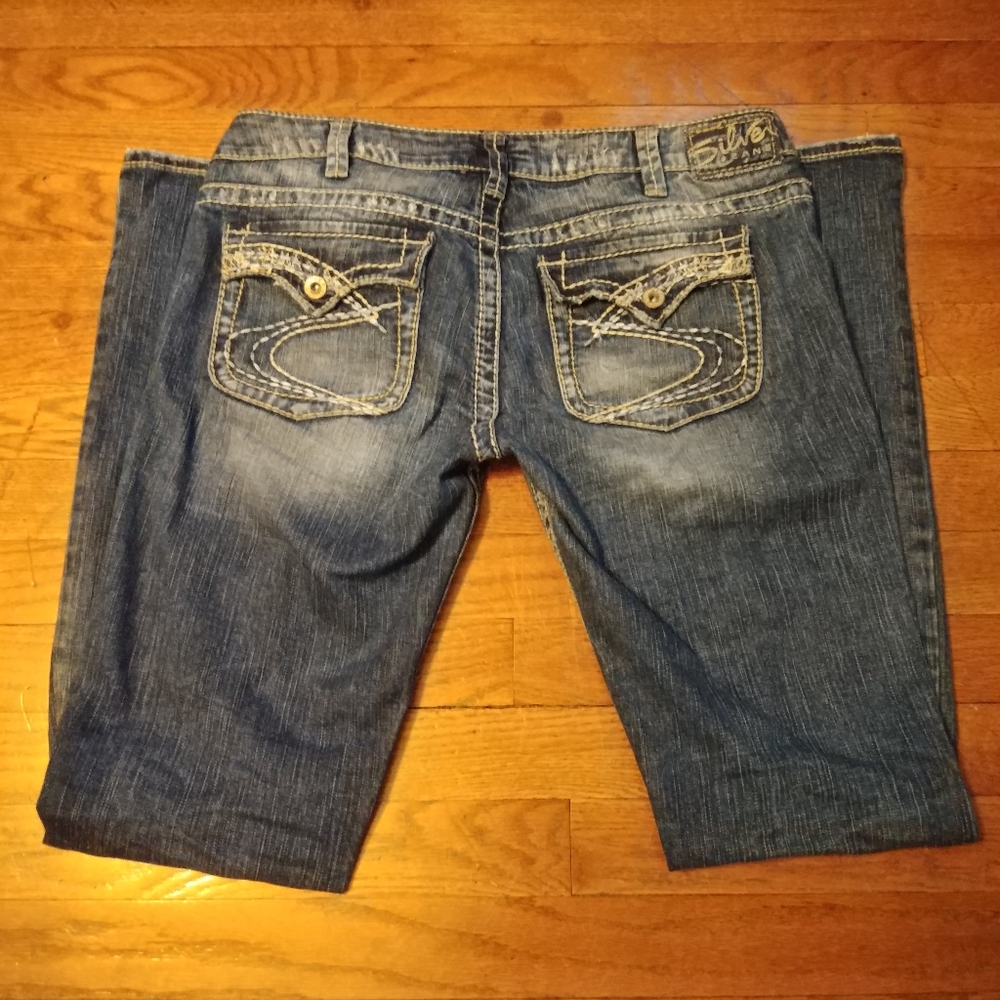 Silver "Pioneer" jeans
